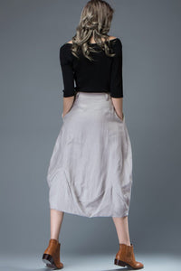 Light gray Women's Bud skirt C823