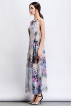 Load image into Gallery viewer, Floral Chiffon Elegant Party Dress C4010
