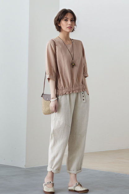 Summer Women's oversized blouse  C5320