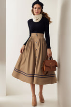 Load image into Gallery viewer, Winter Wool Skirt Women C4025
