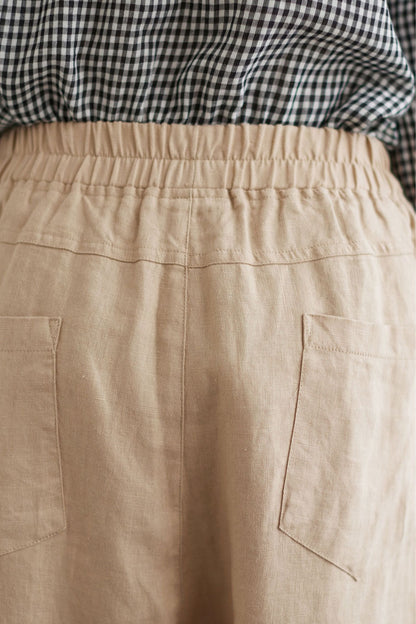 Womens Summer Casual Linen Pants C2431 - Size M #CK2100980