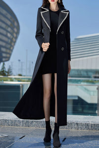 Women's Autumn and winter wool coat C4251