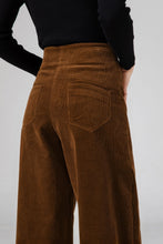 Load image into Gallery viewer, Corduroy Womens Casual Harem Pants C4312
