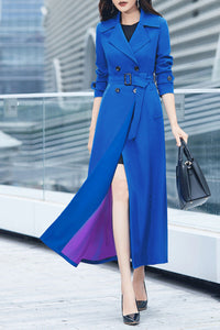 Women's Autumn winter trench Coat C4159