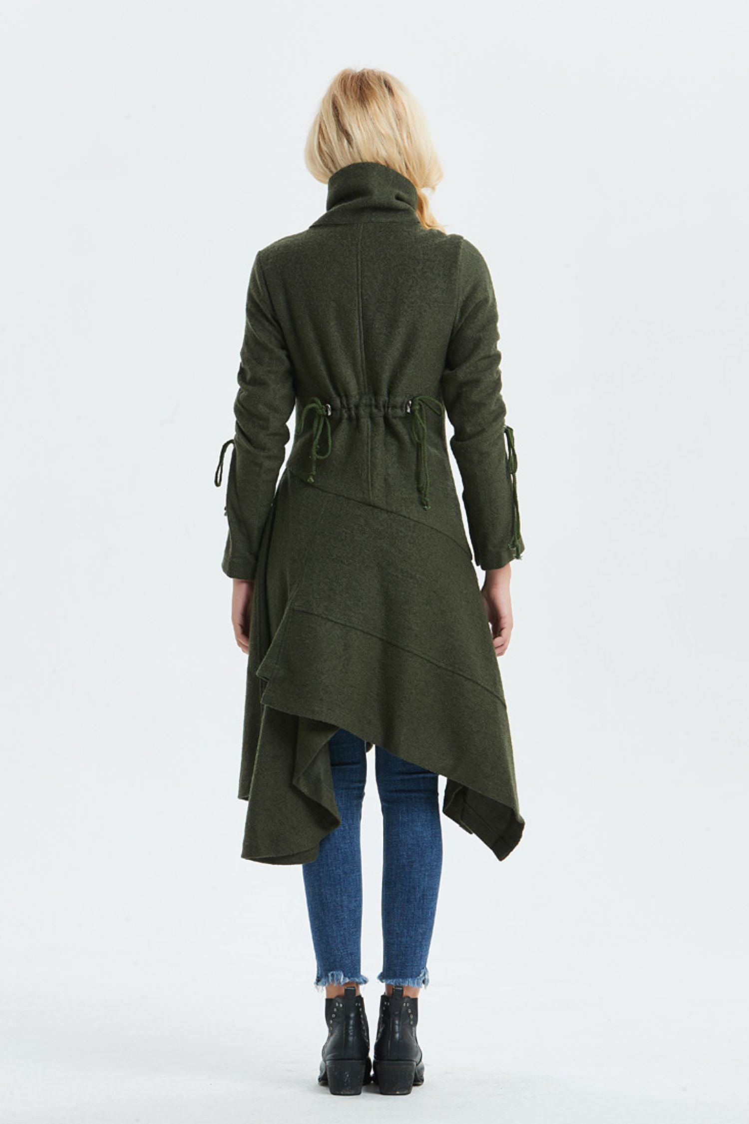 Women winter military coat C1328 YLISTYLE Women winter military coat C1328 YLISTYLE