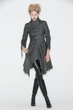 Load image into Gallery viewer, Asymmetrical Winter Wool Coat for Women C668
