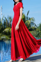 Load image into Gallery viewer, Summer New Long Chiffon Dress C4064
