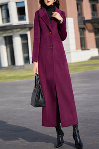 Women's Autumn and winter wool coat C4240