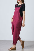 Load image into Gallery viewer, Women Casual Linen Jumpsuits Overalls Pants C1692
