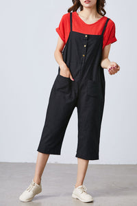 Loose Linen jumpsuit C1694