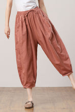 Load image into Gallery viewer, Women&#39;s Linen Pants C3287 #CK2300494
