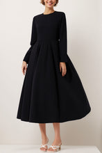 Load image into Gallery viewer, Women&#39;s Long Sleeves Black Party Dress C4103
