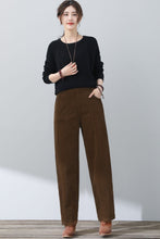 Load image into Gallery viewer, Casual Loose Women Corduroy Pants C4313
