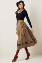 Load image into Gallery viewer, Winter Wool Skirt Women C4025
