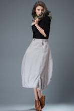 Load image into Gallery viewer, Light gray Women&#39;s Bud skirt C823
