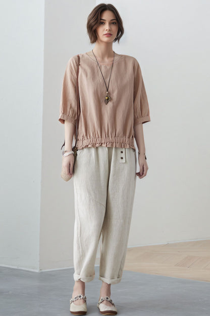 Summer Women's oversized blouse  C5320