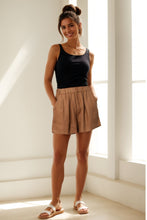 Load image into Gallery viewer, High Waisted Linen Shorts C4008
