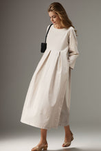 Load image into Gallery viewer, Women&#39;s Spring Casual Linen Dress C4133
