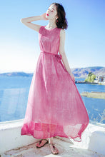 Load image into Gallery viewer, Summer new women&#39;s chiffon dress C4002
