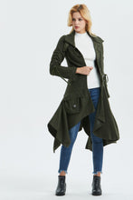 Load image into Gallery viewer, Women winter military coat C1328
