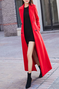 Women's Autumn and winter wool coat C4250