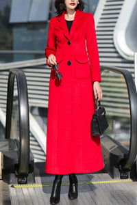 Women's Autumn and winter wool coat C4243