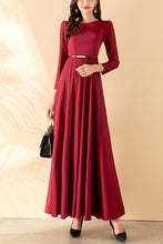 Load image into Gallery viewer, Long-sleeved French dress C4152
