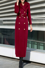 Load image into Gallery viewer, Women&#39;s Autumn and winter wool coat C4236
