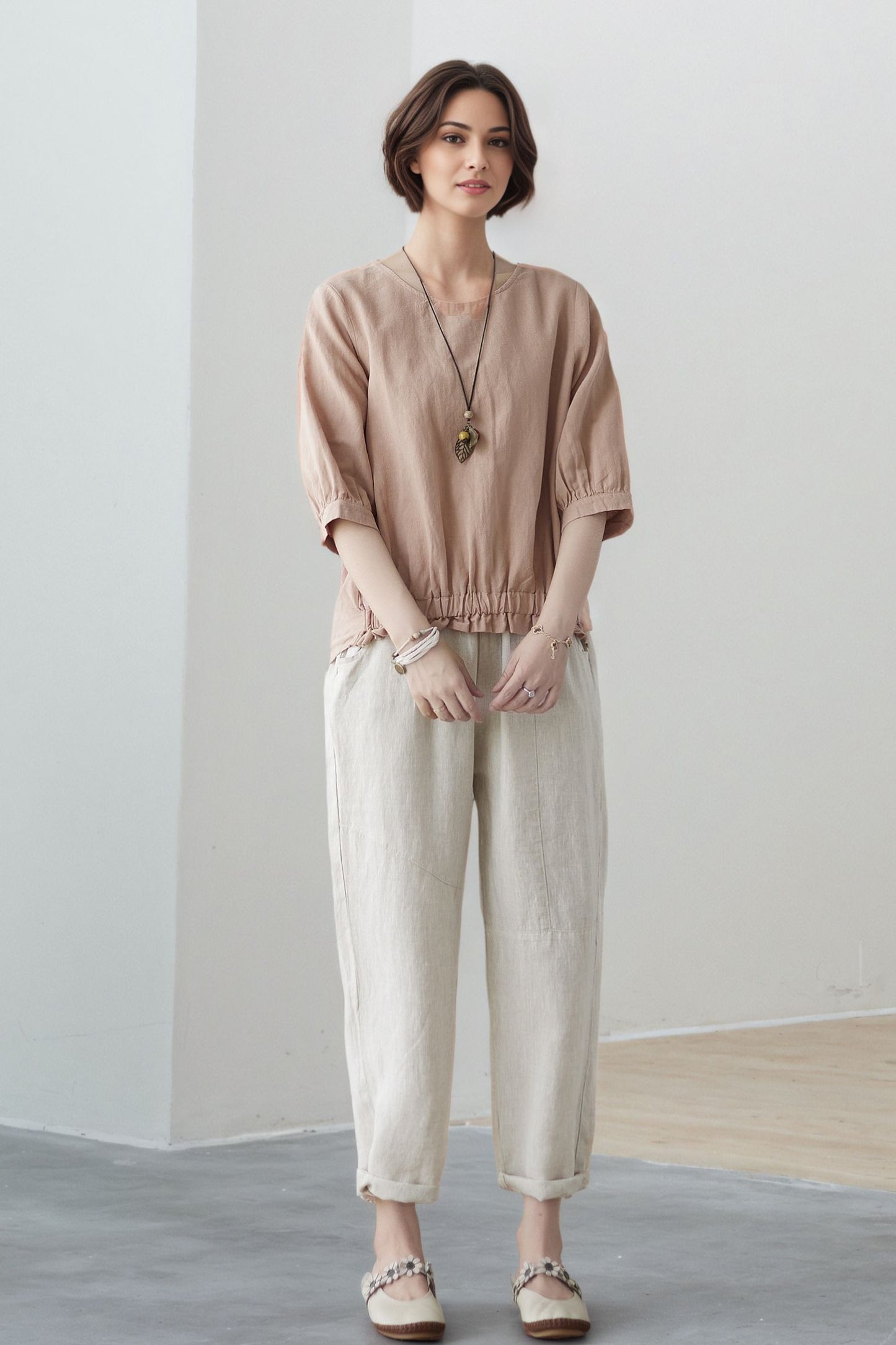 Summer Women's oversized blouse  C5320