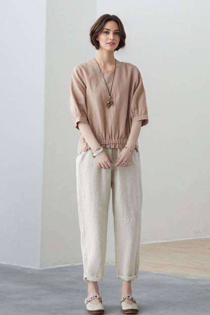 Summer Women's oversized blouse  C5320