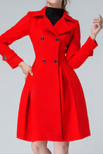 Load image into Gallery viewer, Women&#39;s Autumn and winter wool coat C4222
