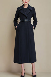 Women's Autumn and winter wool coat C4288