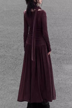 Load image into Gallery viewer, Long prom velvet party dress women C4624
