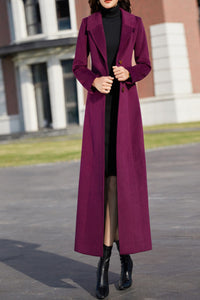 Women's Autumn and winter wool coat C4240