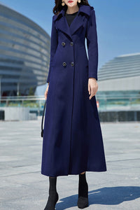 Women's Autumn and winter wool coat C4239