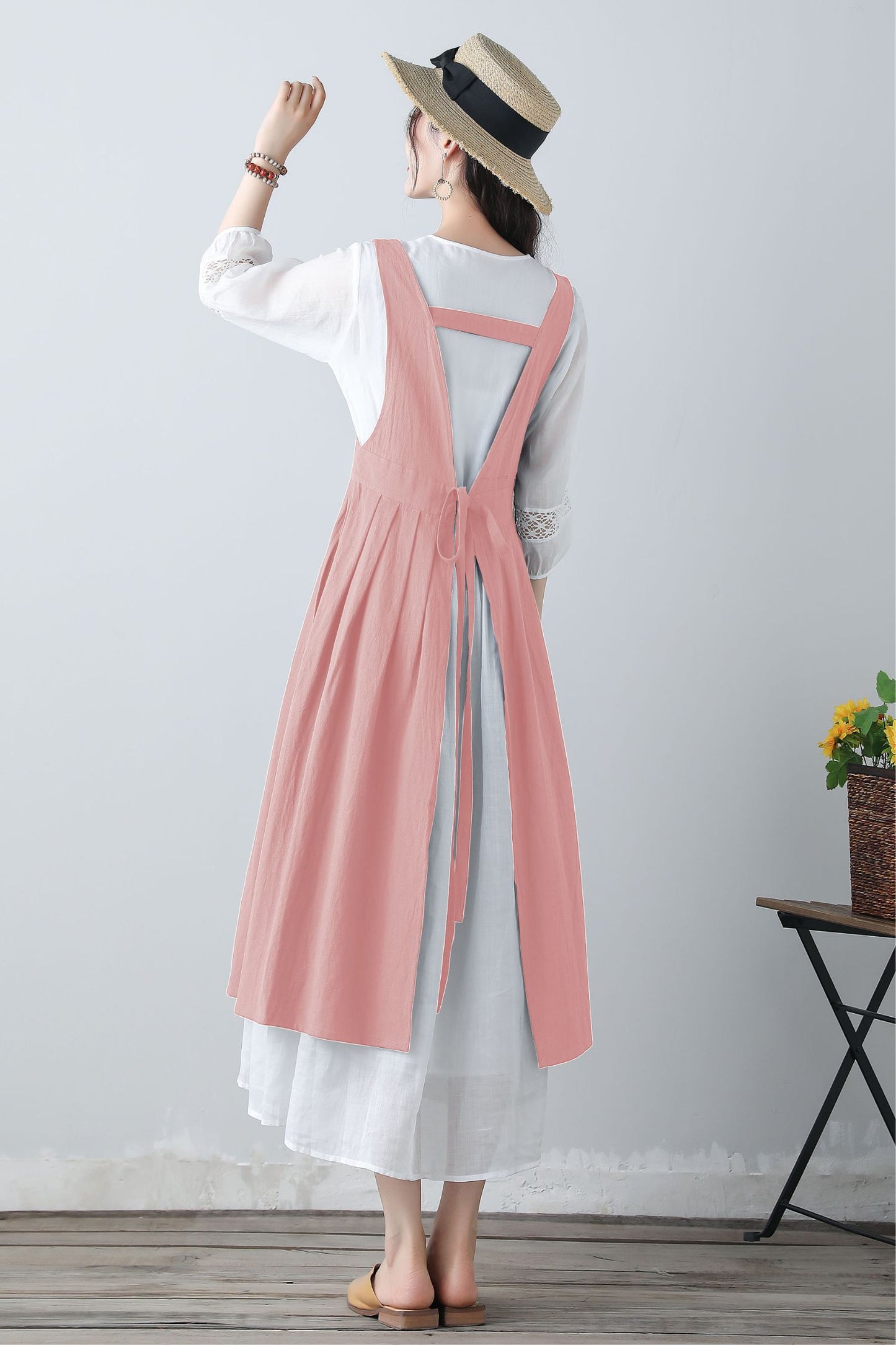Women's casual Pinafore Dress C5348