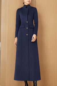 Women's Autumn and winter wool coat C4246