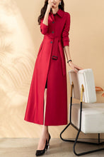 Load image into Gallery viewer, Autumn winter trench Coat Women C4158
