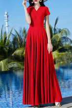 Load image into Gallery viewer, Summer New Long Chiffon Dress C4064
