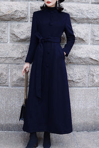 Women's Autumn and winter wool coat C4227