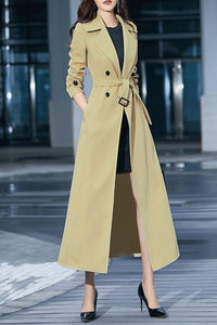 Women's Autumn winter trench Coat C4159