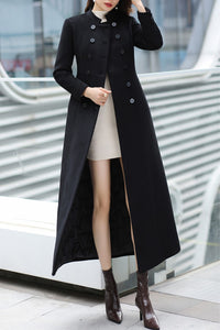 Women's Autumn and winter wool coat C4254