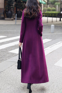 Women's Autumn and winter wool coat C4244