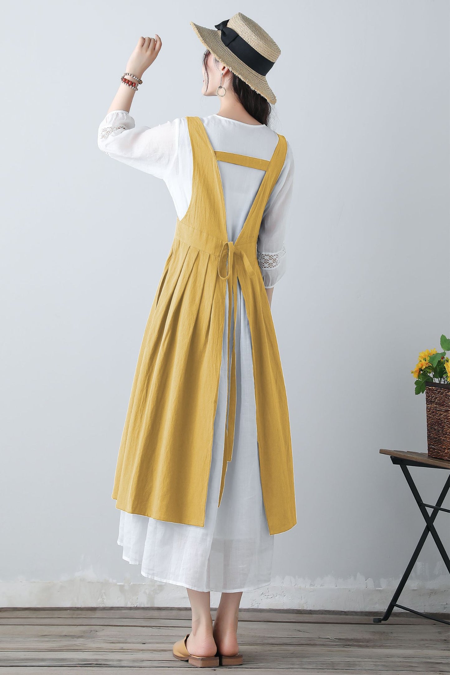 Women's casual Pinafore Dress C5348
