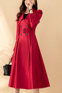 Women's Autumn winter trench Coat C4163