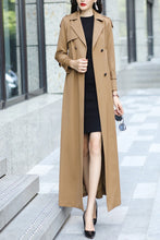 Load image into Gallery viewer, Coffee women spring and autumn trench coat C4194
