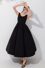 Load image into Gallery viewer, Summer Women&#39;s Black Sleeveless Dress C4129
