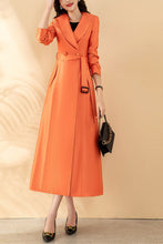 Load image into Gallery viewer, Women&#39;s Autumn winter trench Coat C4162
