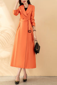 Women's Autumn winter trench Coat C4162