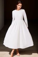 Load image into Gallery viewer, Women&#39;s Long Sleeves Wedding Dress C4102
